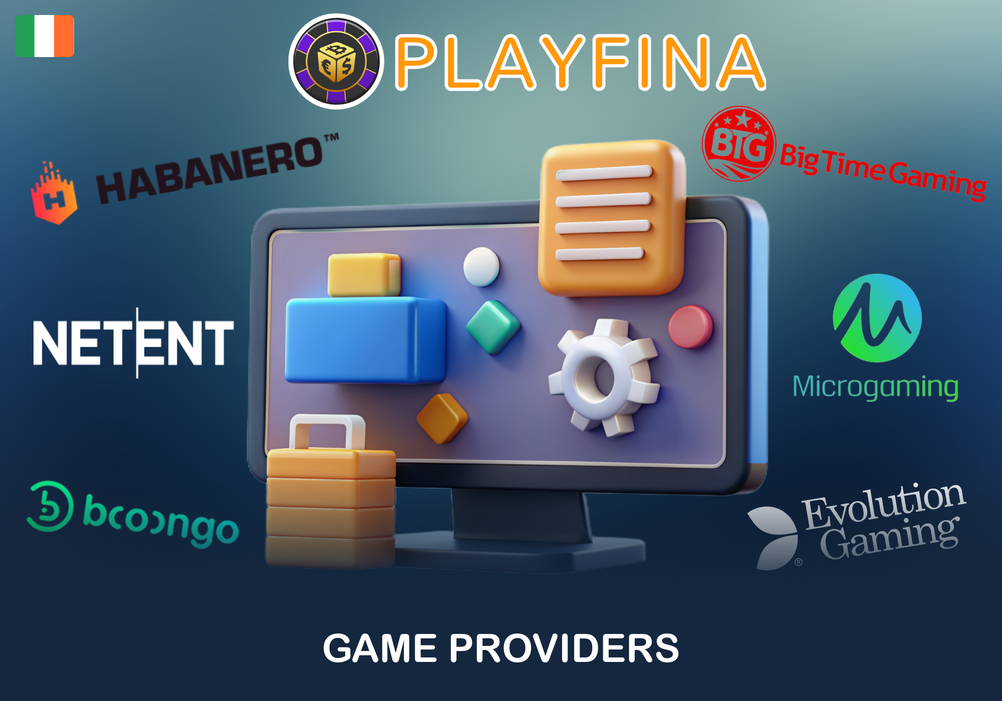 Game Providers at Playfina for Ireland