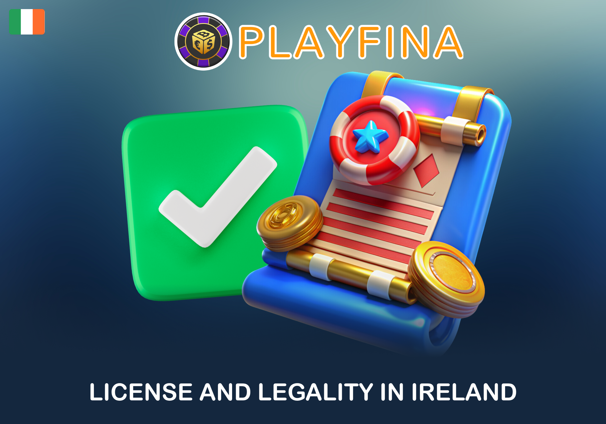 Playfina casino license in Ireland