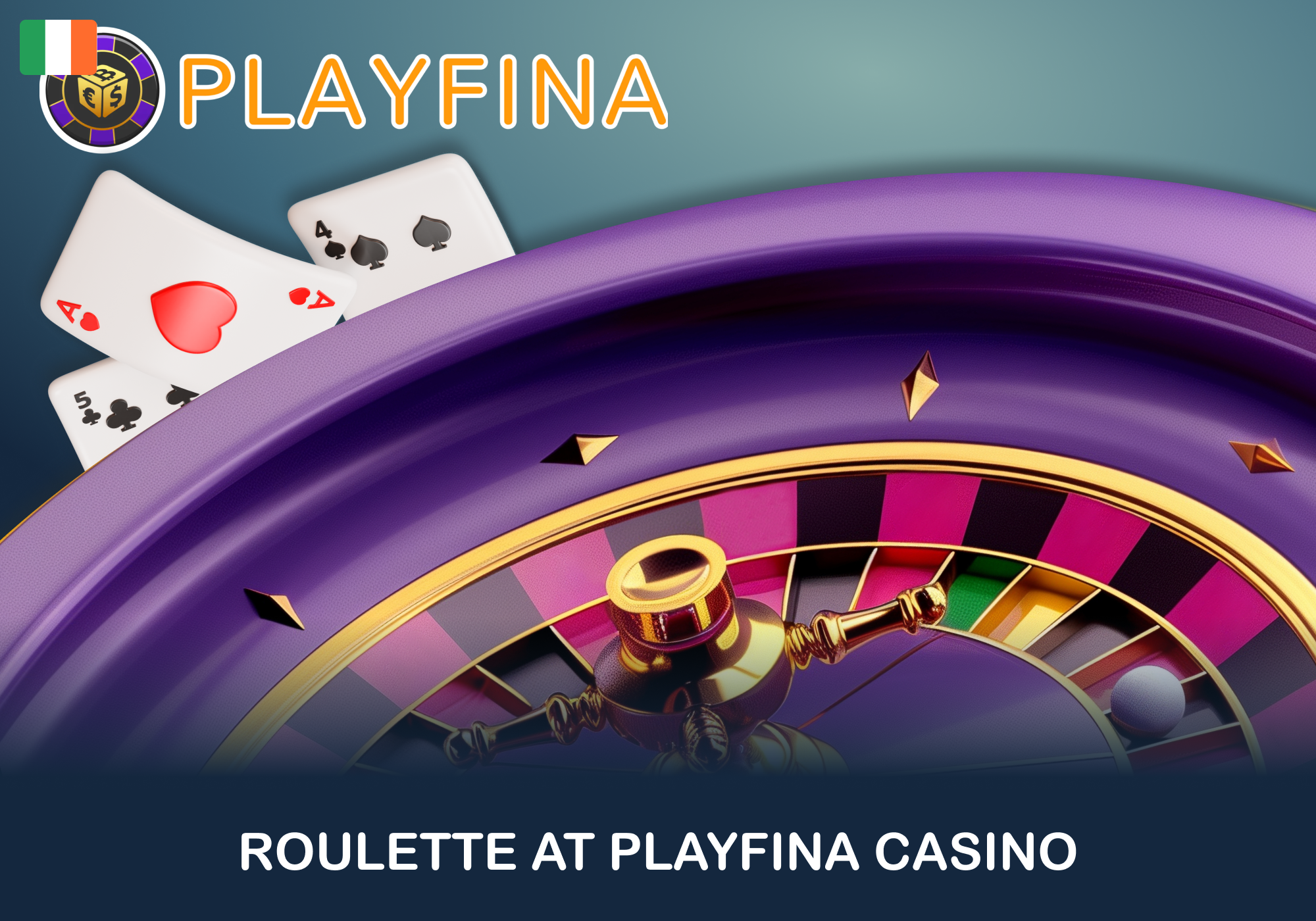 Roulette games selection for Irish players at Playfina